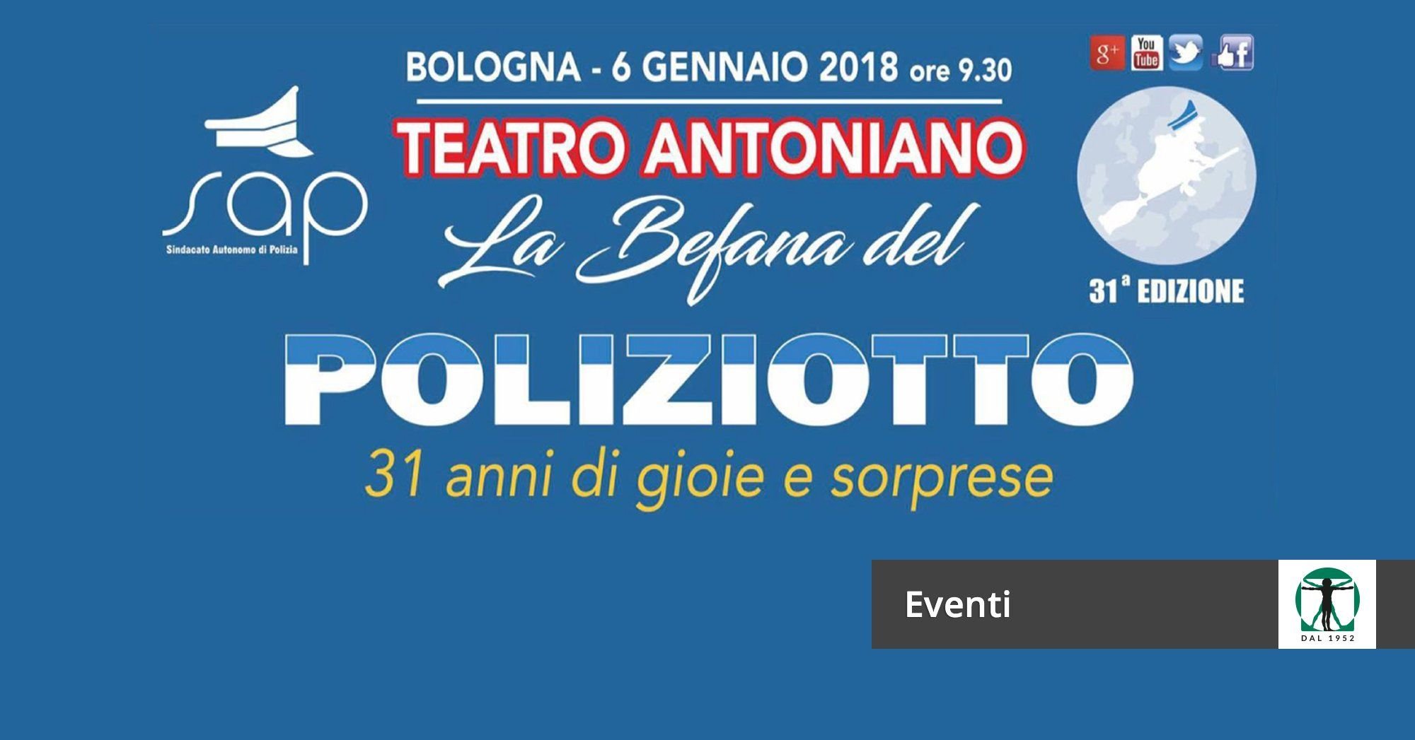 Befana del Poliziotto 2018 una festa ricca di sorprese